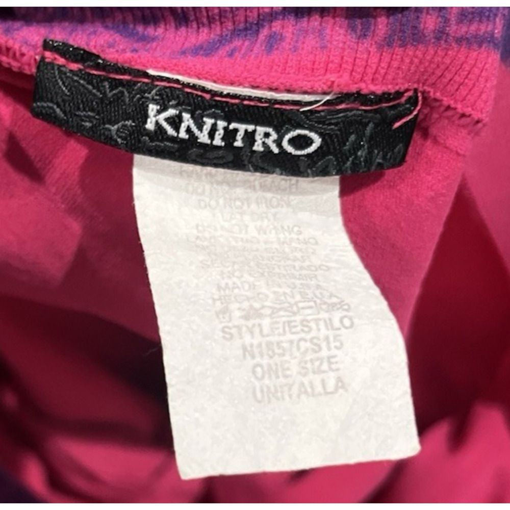 Knitro LOVE KILLS Rare Y2K Crystal Pink Tube Dress Made in USA One Size Clubwear - Picture 5 of 9